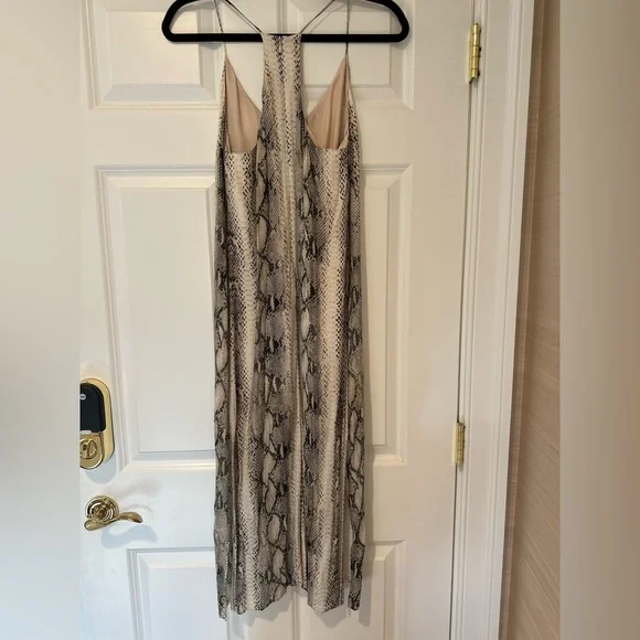 Snakeskin Tank Midi Dress - Picture 2 of 4